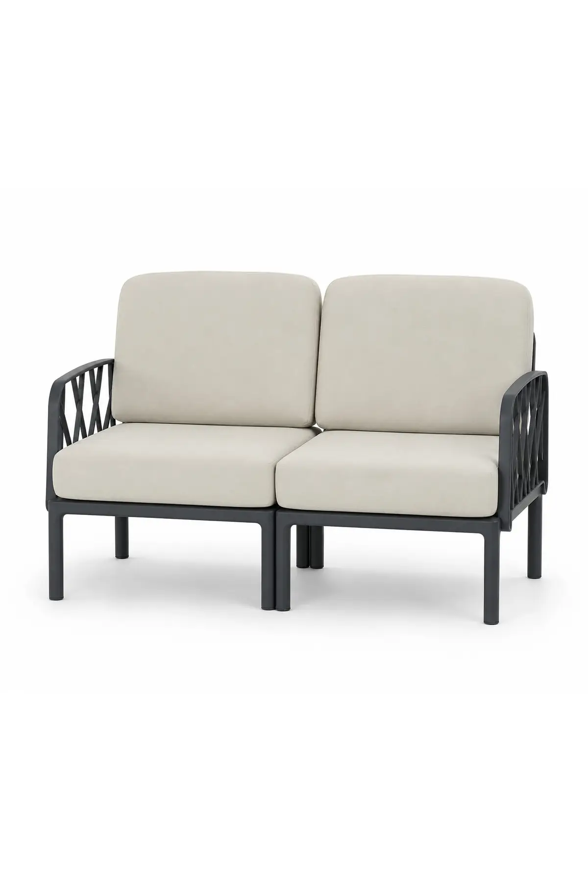 Garda Sofa 2'li Koltuk Bej Minderli