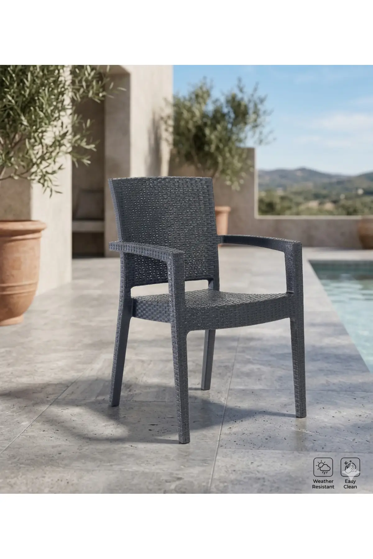 Paris Rattan Koltuk 4'LÜ PAKET