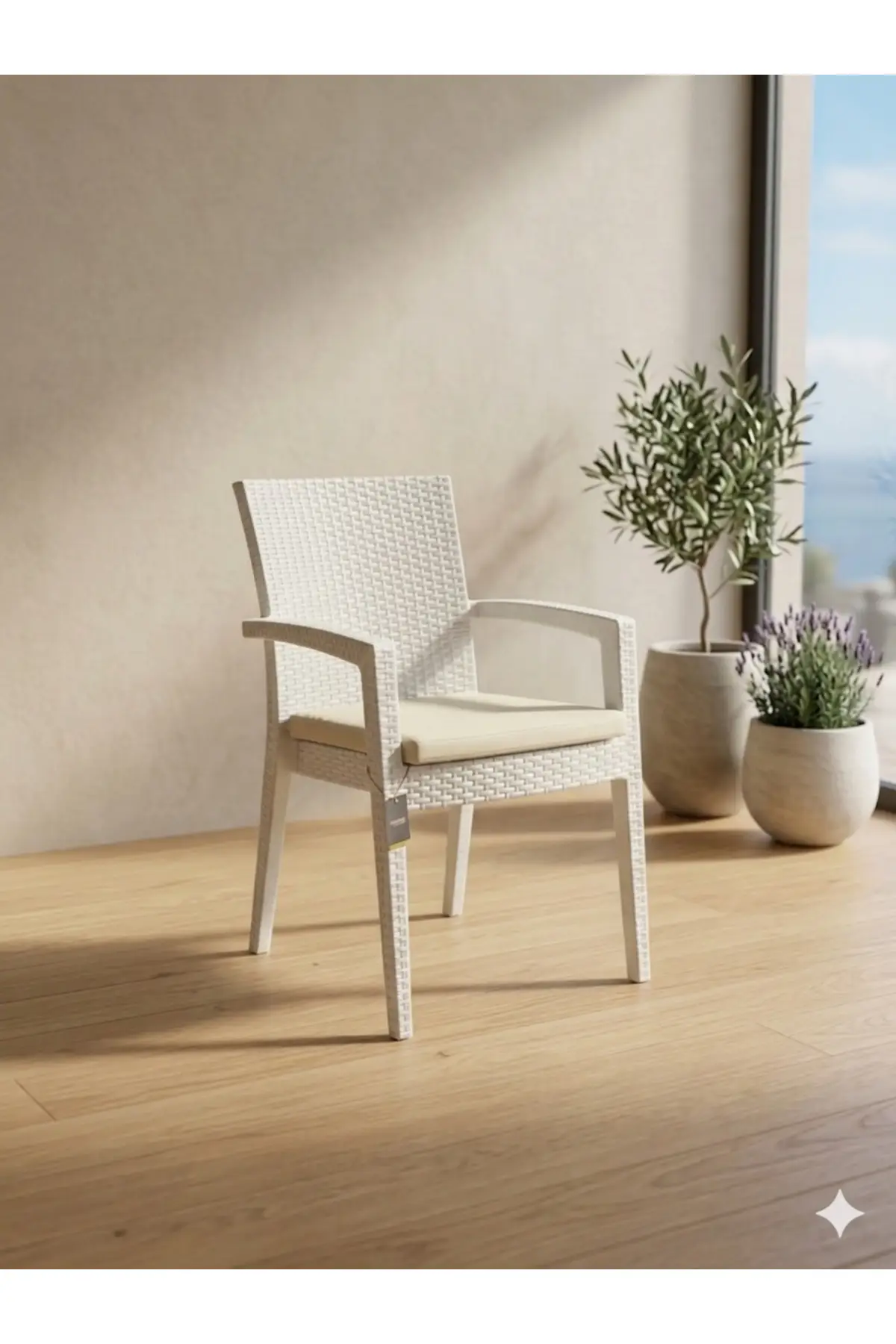 Paris Rattan Koltuk MİNDERLİ 4'lü Paket